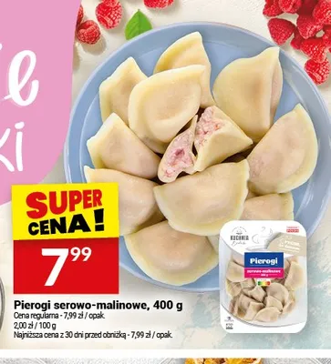 Pierogi serowo-malinowe promocja w Twój Market