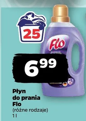 Płyn do prania Flo promocja w Netto