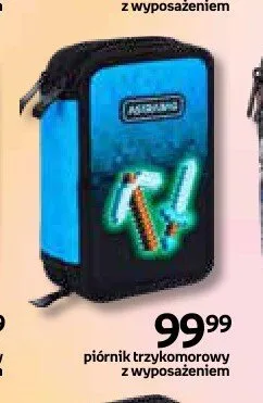 Piórnik trzykomorowy z wyposażeniem Astrabag promocja w Empik