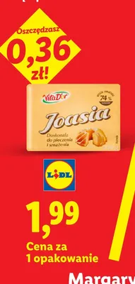 Margaryna Vita D'or Joasia promocja w Lidl