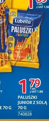 Paluszki Junior z solą Lubella promocja w Selgros