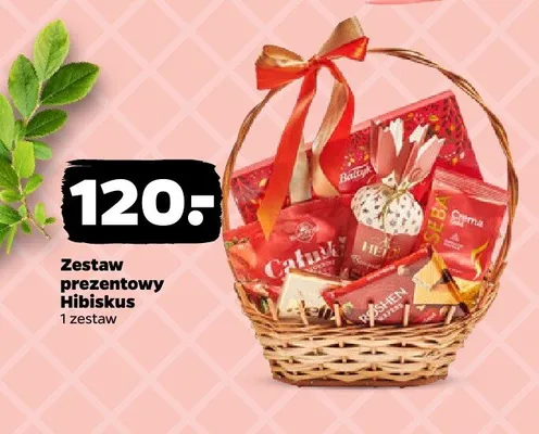 Zestaw prezentowy Hibiskus promocja w Netto
