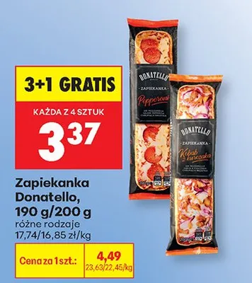 Zapiekanka 190g/200g różne rodzaje promocja w Biedronka