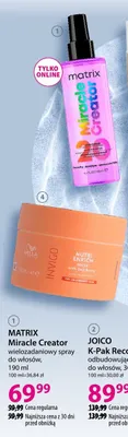 Wielozadaniowy spray do włosów Matrix Miracle Creator promocja w Hebe