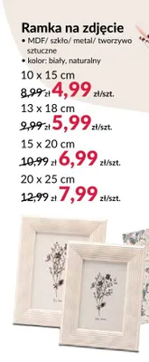 Ramka na zdjęcie 10x15 cm promocja w Salony Agata