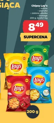 Chipsy Lay's solone promocja w Netto