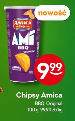 Chipsy Amica AMI BBQ promocja w Żabka