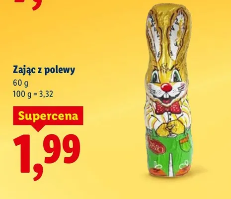 Zając z polewy promocja w Lidl