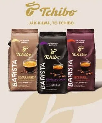 Kawa ziarnista Tchibo Barista 1 kg promocja w Selgros