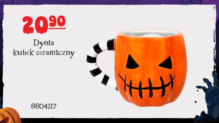 Dynia kubek ceramiczny promocja w MR. DIY
