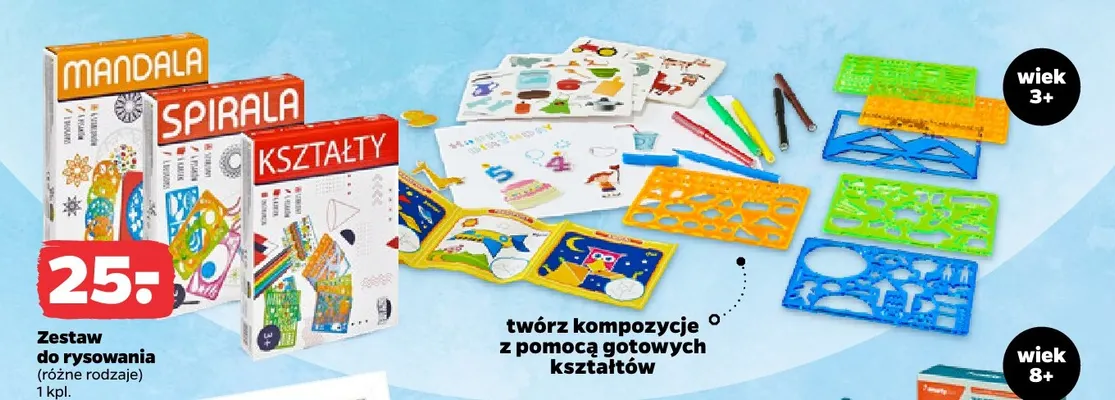 Zestaw do rysowania promocja w Netto