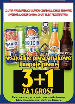 Piwo bezalkoholowe Somersby Mandarine promocja w TOPAZ