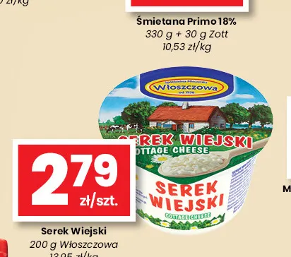 Serek Wiejski Włoszczowa promocja w emma MARKET