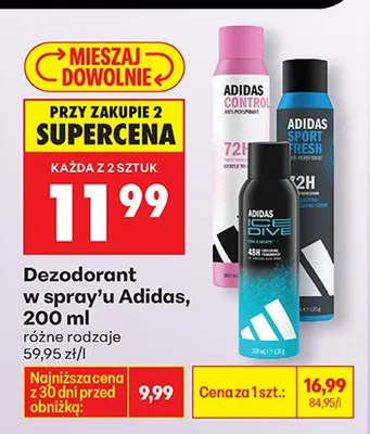 Dezodorant w spray'u promocja w Biedronka