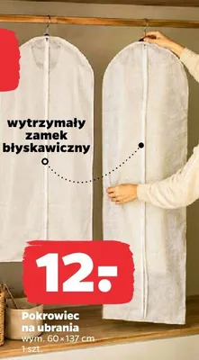 Pokrowiec na ubrania promocja w Netto