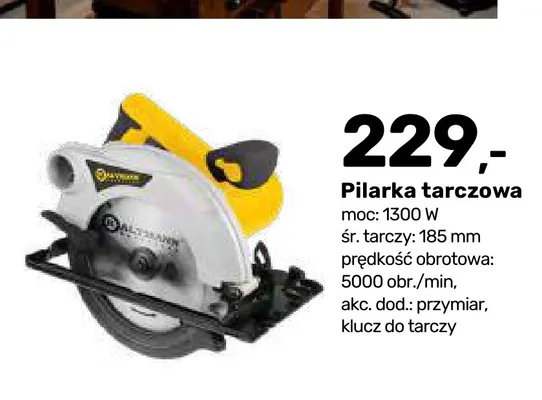 Pilarka tarczowa Baltmann promocja w Bricomarche
