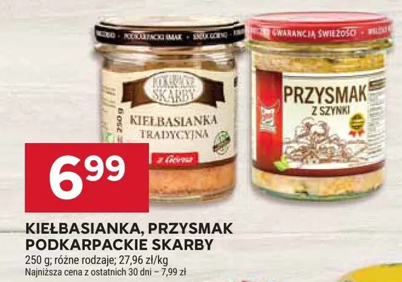 Kiełbasianka, przysmak podkarpackie skarby promocja w Stokrotka