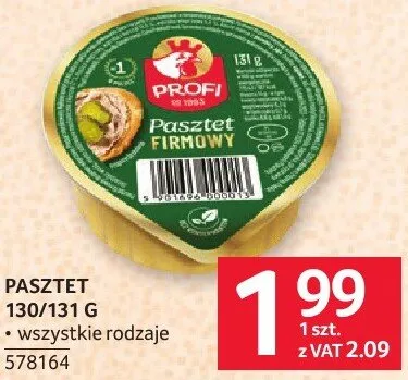 Pasztet 130/131 g promocja w Selgros