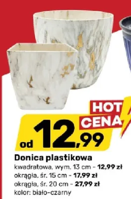 Doncia plastikowa kwadratowa promocja w Bricomarche