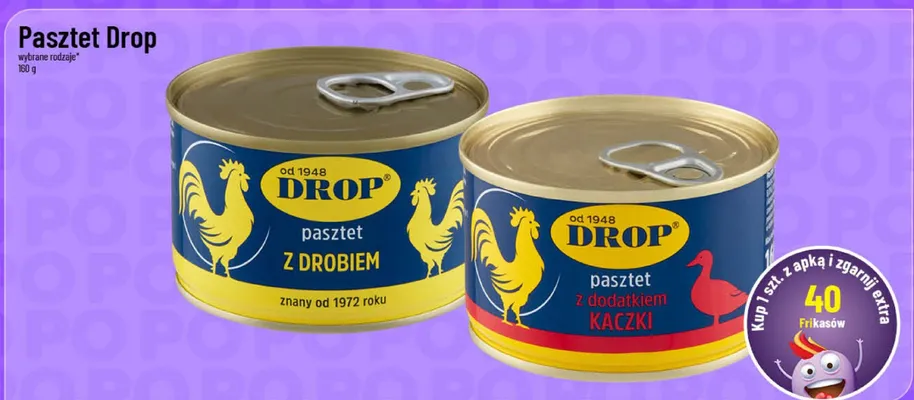 Pasztet z dodatkiem kaczki Drop promocja w POLOmarket