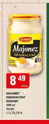 Majonez dekoracyjny Winiary promocja w Chorten