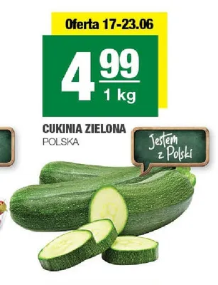 Cukinia zielona promocja w SPAR