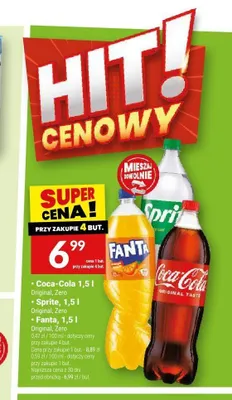 Napój gazowany Sprite Original promocja w Twój Market