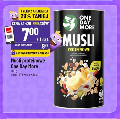 Musli cookie One day more promocja w POLOmarket