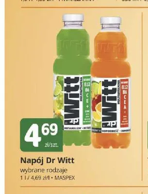 Napój Dr Witt Odporność promocja w Marketvita