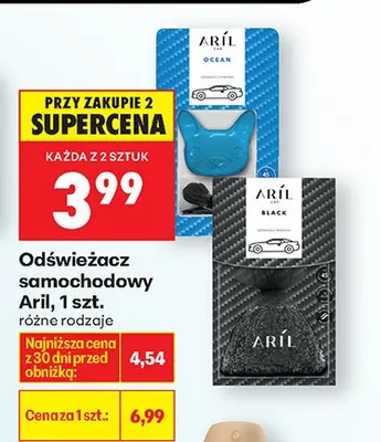 Odświeżacz samochodowy Ocean promocja w Biedronka
