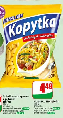 Kopytka Henglein promocja w Dino