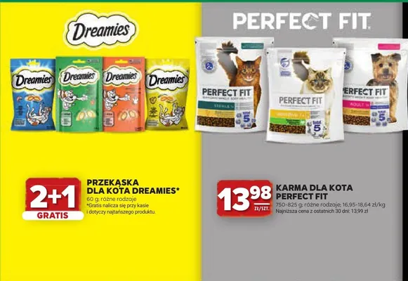 Przekąska dla kota Dreamies promocja w Stokrotka