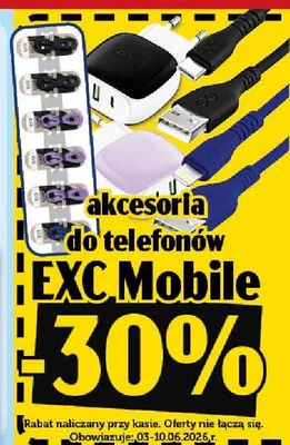 Akcesoria do telefonów EXC Mobile promocja w TOPAZ