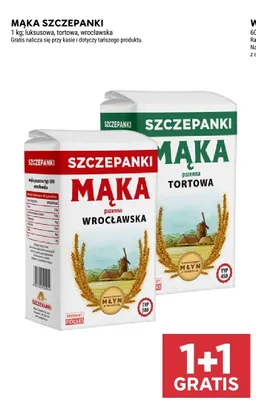 Mąka szczepanki tortowa promocja w Stokrotka