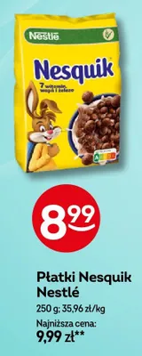 Płatki Nesquik Nestlé promocja w Żabka