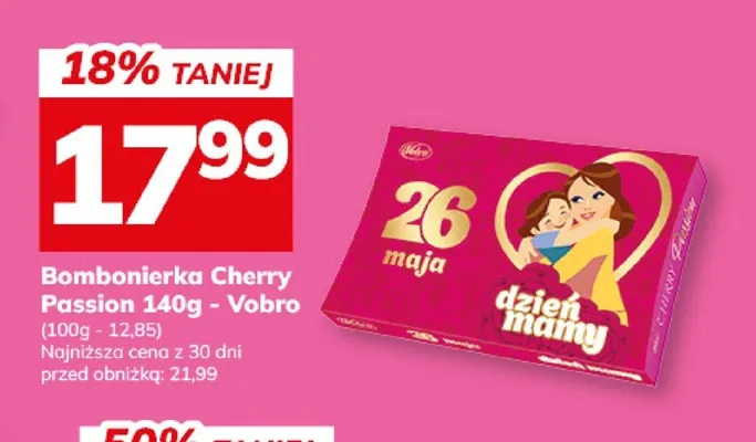 Bombonierka Cherry Passion 140g promocja w Hitpol