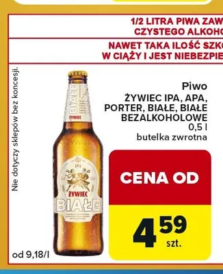 Piwo Żywiec APA promocja w Carrefour Express