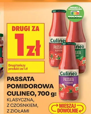 Passata pomidorowa Culineo promocja w Biedronka