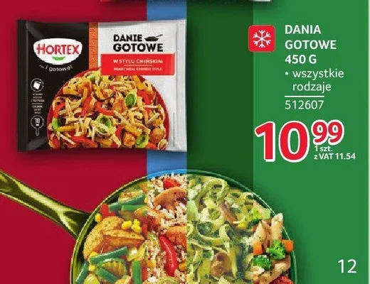 Danie gotowe w stylu chińskim Hortex promocja w Selgros