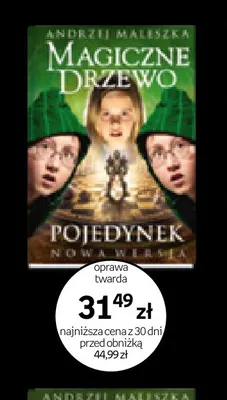 Książka Magiczne Drzewo Pojedynek nowa wersja oprawa twarda Andrzej Maleszka promocja w Empik
