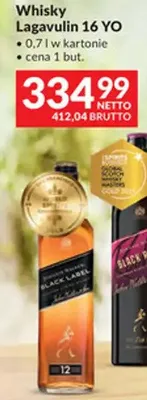 Whisky Johnnie Walker Black Label promocja w Makro