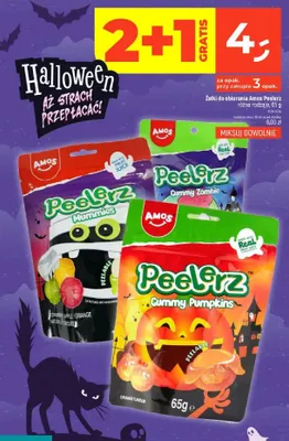 Żelki do obierania Amos Peelerz Mummies promocja w Dealz