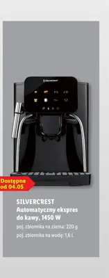 Automatyczny ekspres do kawy, 1450 W promocja w Lidl