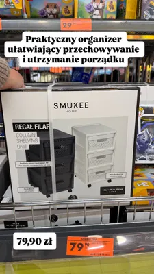 Regał Smukee Home Filar promocja w Biedronka