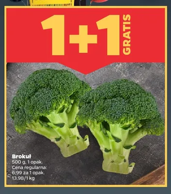 Brokuł promocja w Netto