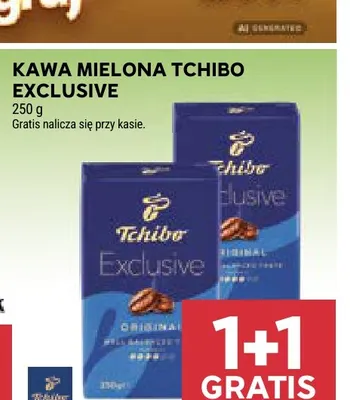 Kawa mielona Tchibo Exclusive promocja w Stokrotka
