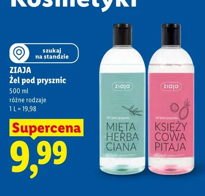 Żel pod prysznic promocja w Lidl