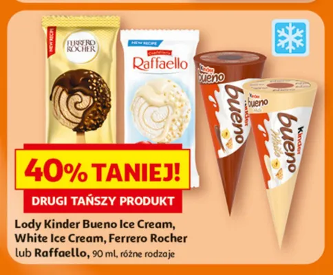 Lody Raffaello promocja w Auchan