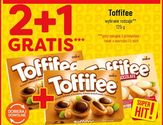 Czekoladki Toffifee promocja w POLOmarket