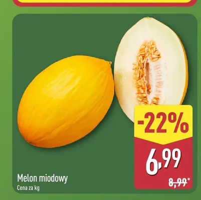 Melon miodowy promocja w Aldi